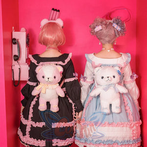 Sweet High Waist Lolita Jumper Skirt Sets
