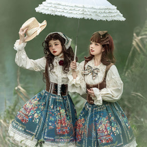Bavaria Style Elegant Lolita Short Skirt