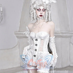 Alice White Gothic Lace-Up Birdcage Corset S22873