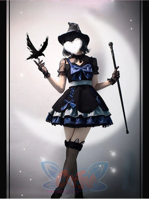 Winter Woolen Bow Sweet and Lovely Lolita Dress - cosfun