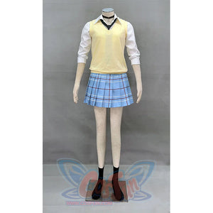 My Dress-Up Darling Kitagawa Marin Uniform And Vest Cosplay Costume C01104 Xs / Women Costumes