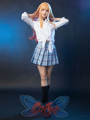 My Dress-Up Darling Kitagawa Marin Uniform And Vest Cosplay Costume C01104 Costumes