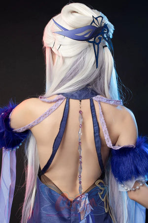 Genshin Impact Ningguang Orchid’s Evening Gown Cosplay Costume C00976 Costumes