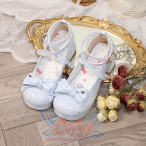 Sweet Round Toe Middle-heeled Lolita Shoes