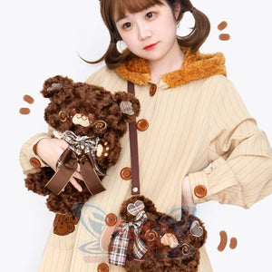 Lovely Lolita Lazy Bear Crossbody Bag