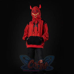 【PARTIALLY READY TO SHIP】COSFUN Original Demon Magician Cosplay Full Zip Hoodie FAN0010