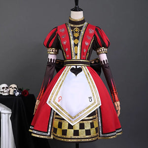 Alice: Madness Returns Alice Cosplay Costume Royal Suit N09745 XS Costumes