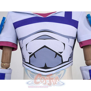 Anime Johnny Joestar Cosplay Costume, the hood T-shirt has a gray and black print on the front.