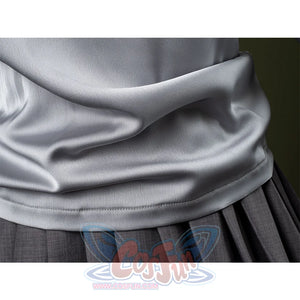 Attack of the Clones Padmé Amidala Cosplay Costume, the fabric of the top has a glossy finish.