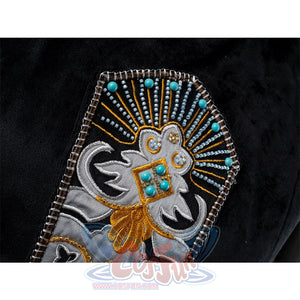 Attack of the Clones Padmé Amidala Cosplay Costume, gorgeous patterns composed of sequin embroidery.