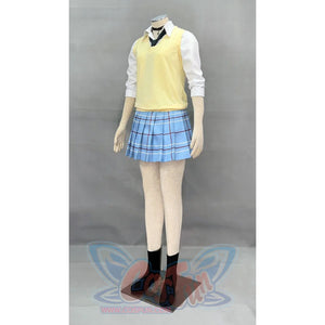 My Dress-Up Darling Kitagawa Marin Uniform And Vest Cosplay Costume C01104 Costumes