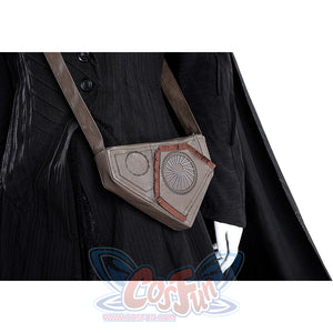 Full Elphaba cosplay costume package contents showing all items included in premium version