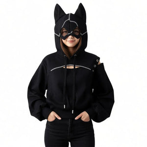 【CLEARANCE】COSFUN Original Cat Cosplay Full Zip Hoodie FAN0020