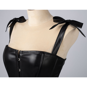 【READY TO SHIP】COSFUN Original Retro Vintage Medieval Black Corset Vest FAN0021