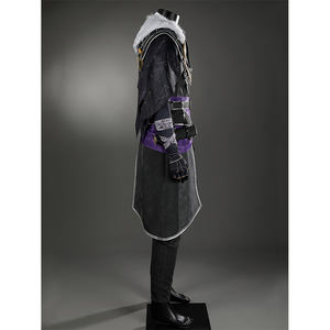 Clair Obscur: Expedition 33 Verso Cosplay Costume, side view showing long coat.