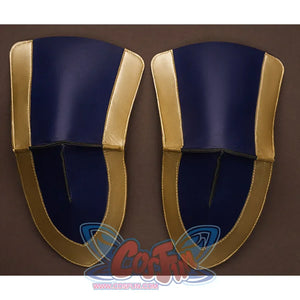 Knight of Zero Cosplay Costume' shoulder design is very three-dimensional, with exquisite gold trim.