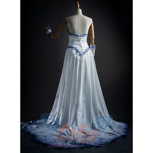 【READY】Corpse Bride Emily Cosplay Costume Halloween Dress N08774 Costumes