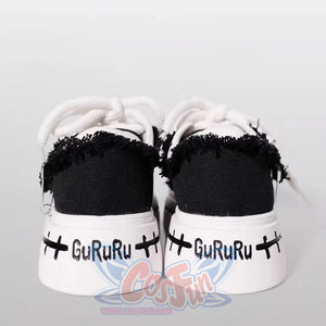 Cute Ghost Harajuku Platform Japanese Subculture Girls Canvas Shoes