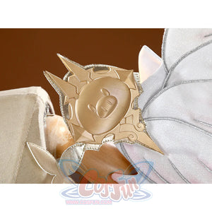 Golden shoulder ornament with star design for DNA Duet Night Abyss Truffle cosplay costume detail