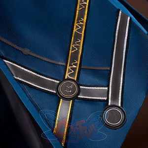 Honkai: Star Rail Anaxagoras Anaxa cosplay garment section pairs gold ribbon in a detailed costume view.