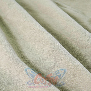 The Legend of Zelda Tears of the Kingdom Princess Zelda cosplay garment fabric sets pale olive-green textured cotton linen.