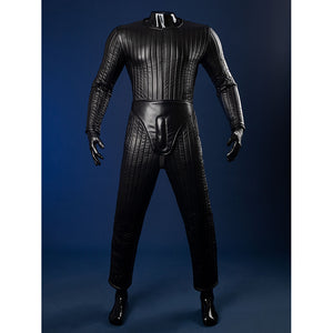 Luke Skywalker cosplay costume detailed bodysuit displaying leather texture and seams