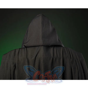 Doctor Doom Cosplay Costume have a dark green long cape, made of windbreaker non-stretch fabric.