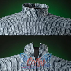 Doctor Doom Cosplay Costume Inside is a printed suit, the top has a high collar and a zipper on the back, making it easier to put on and take off.