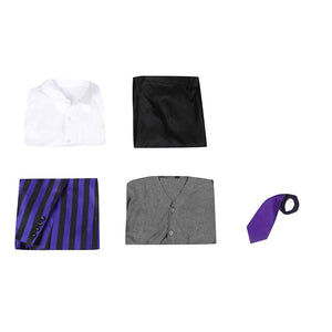 Halloween Eugene Ottinger Cosplay Costume Nevermore Academy School Uniform N07168 cosfun