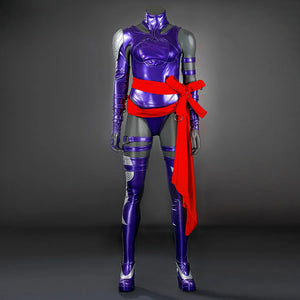 Game Rivals Psylocke Cosplay Costume Vengeance Outfit N09456 Costumes