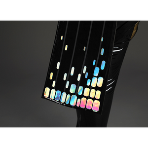 Game Rivals Emma Frost Cosplay Costume, the hem of the overcoat features laser embellishments.