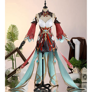 Genshin Impact Alice Cosplay Costume Hexenzirkel Witch Outfit N09765
