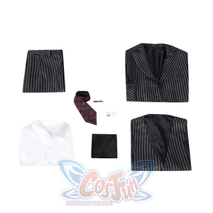 Halloween Gomez Adams Cosplay Costume Formal Suit N07224 cosfun