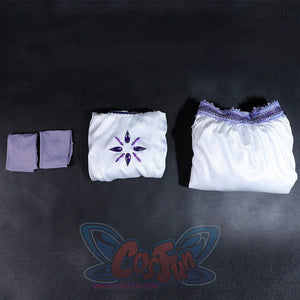 Emily cosplay dress set includes – All included components of the cosplay costume displayed.