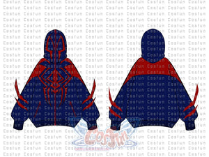 Cosfun Original Spider-Man Zip-Up Hoodie Sweatshirt If0006