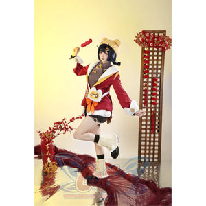 Genshin Impact Xiangling Cosplay Costume C09314 Aa Costumes