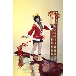 Genshin Impact Xiangling Cosplay Costume C09314 Aa Costumes