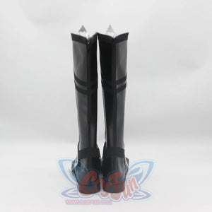 Genshin Impact Fatui Harbinger The Captain Il Capitano Cosplay Shoes C09321 & Boots