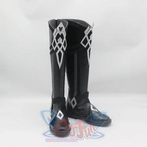 Genshin Impact Fatui Harbinger The Captain Il Capitano Cosplay Shoes C09321 & Boots