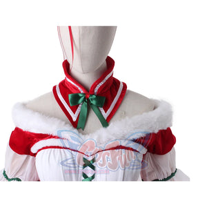 Re: Zero − Starting Life In Another World Ram Cosplay Christmas Outfit C00880 Costumes