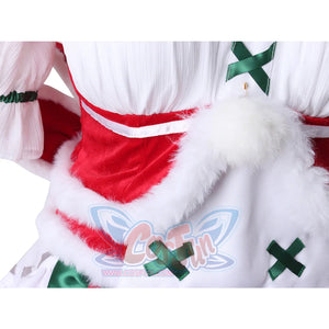 Re: Zero − Starting Life In Another World Ram Cosplay Christmas Outfit C00880 Costumes