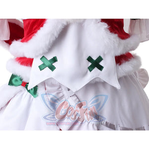 Re: Zero − Starting Life In Another World Ram Cosplay Christmas Outfit C00880 Costumes