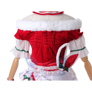Re: Zero − Starting Life In Another World Ram Cosplay Christmas Outfit C00880 Costumes