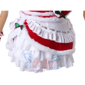Re: Zero − Starting Life In Another World Ram Cosplay Christmas Outfit C00880 Costumes
