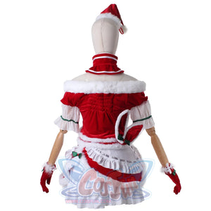 Re: Zero − Starting Life In Another World Ram Cosplay Christmas Outfit C00880 Costumes