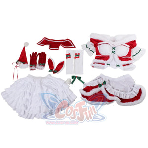 Re: Zero − Starting Life In Another World Ram Cosplay Christmas Outfit C00880 Costumes