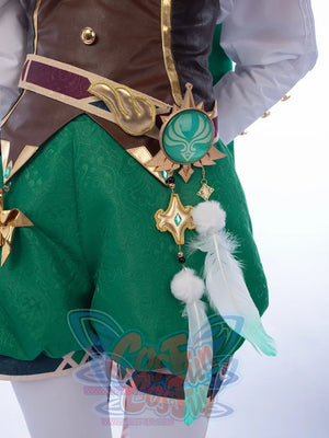 Genshin Impact Venti Barbatos Cosplay Costume Jacquard Version C00442 Aa Costumes