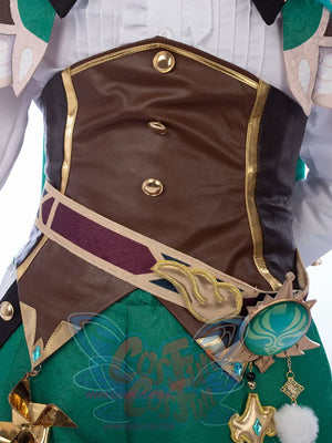 Genshin Impact Venti Barbatos Cosplay Costume Jacquard Version C00442 Aa Costumes