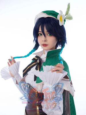 Genshin Impact Venti Barbatos Cosplay Costume Jacquard Version C00442 Aa Costumes