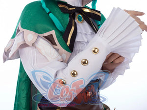 Genshin Impact Venti Barbatos Cosplay Costume Jacquard Version C00442 Aa Costumes